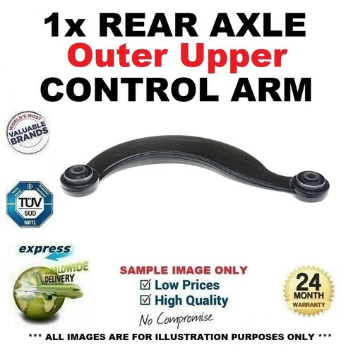 Rear axle outer - 1x, upper