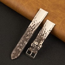 White Lizard Leather Watch