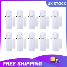 1~10Pcs Magnetic Wireless Security Entry Window Door Burglar Alarm Device Sensor