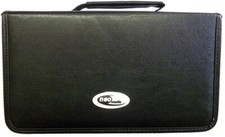 120 Sleeve PU Leather CD DVD Blu Ray Disc Carry Case Holder Wallet Storage UK