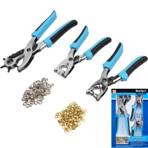 3pc revolving leather hole - 3pc,