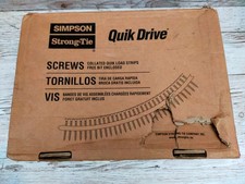 Simpson StrongTie Quik Drive Screws 45x30 strips 1350 screws CBSDQ41E 4.1 X 41mm