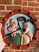RARE WALLACE AND GROMIT CLOCK