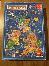 Picture Map Puzzle Of The