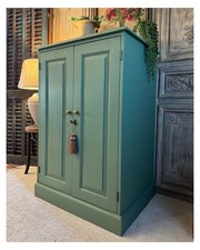 Painted Green Cupboard, Linen