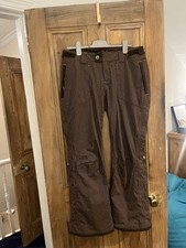 The North Face brown pin