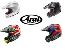ARAI HELMET MX-V BLACK WHITE