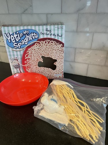 Yeti spaghetti game - in, my