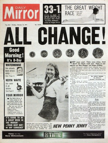 Daily mirror repro newspaper - daily,