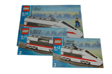 Lego® TRAIN Railway 7897 Instructions RC Passenger Train Set