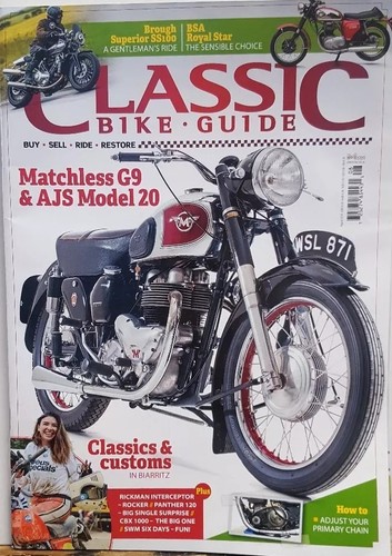 Classic bike guide - uk, august