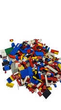 LEGO Mixed Lot Bricks and Parts Multicoloured Bulk Set T2348 U19