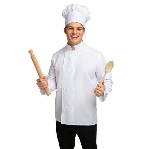 Adult chef costume whites - adult,