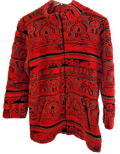David Nieper Fleece Jacket Red