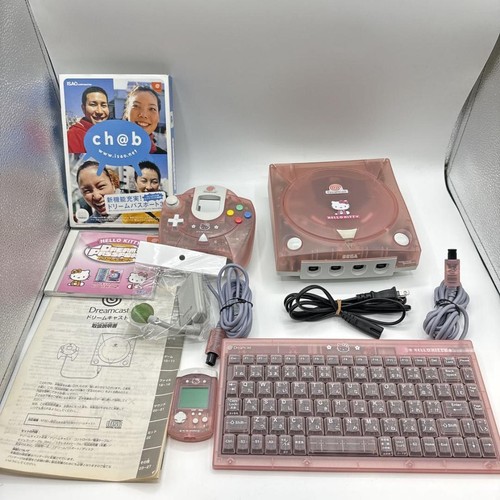 Sega dreamcast hello kitty - sega,