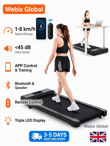 Under desk walking treadmill - desk,
