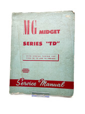 MG Midget Series "TD" Service