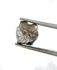 3.19TCW BROWN GRAY SPARKLING NATURAL MACKLE SHAPE AFRICAN LOOSE ROUGH DIAMOND