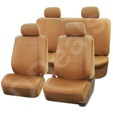 Car Seat Covers Brown Tan