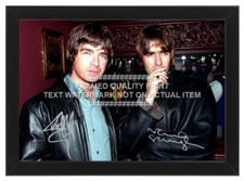 OASIS  SIGNED PHOTO PRINT NOEL