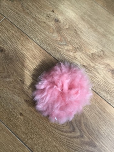 Toft alpaca fur - toft, pink