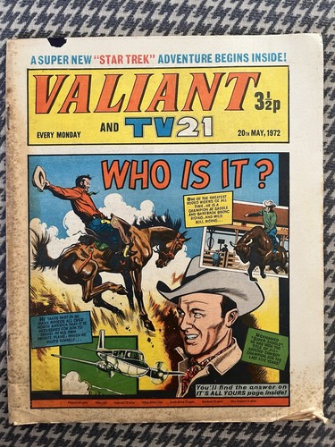 Valiant and tv21 comic 20th - tv21,