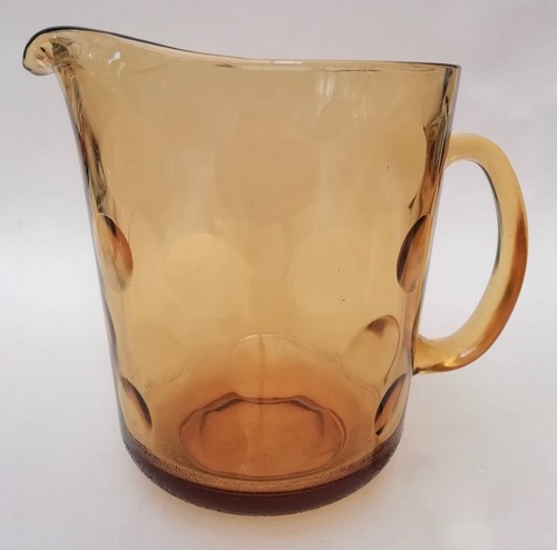 Vintage amber glass - amber, jughazel