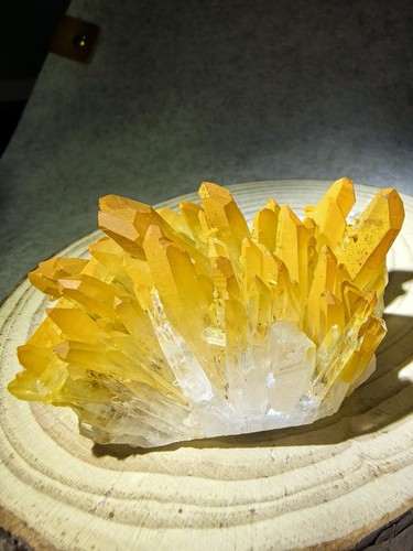 Large golden healer - healer, quartz