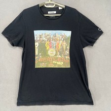 The Beatles Shirt Mens Extra Large Black Ben Sherman Short Collaboration T 60s