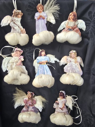Heaven sent porcelain angels - porcelain,