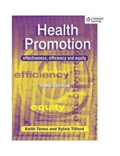 Health Promotion: Effectiveness, Efficiency and ... by Tilford, Sylvia Paperback
