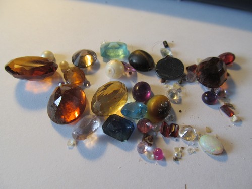 Vintage loose stones - ,,