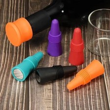 Reusable Wine Beer Bottle Stopper Cork Sealer Plug Bar Seal Silicone