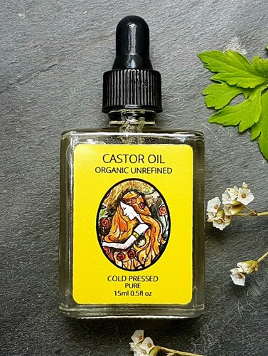 Castor oil certified organic - castor,