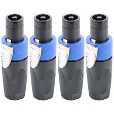 4 x Neutrik NL4FX Speakon 4