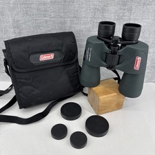 Olympus Binoculars 10x50 DPS I - Wide View - Green/Black COLEMAN  + case/caps