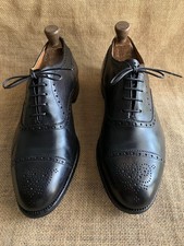 Alden 911 Mens Black Leather Cap Toe Oxford Shoes Size UK 9 || US 10 CE