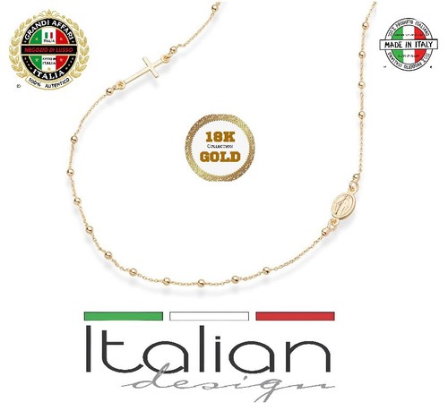 Italian collana 18k - collana,