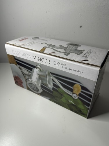Cast iron meat mincer - iron,