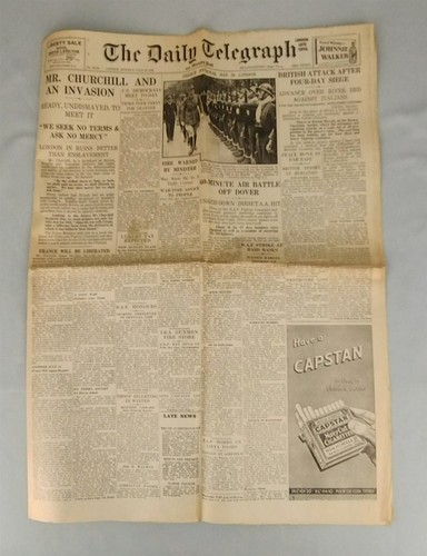 Daily telegraph newspaper - daily,