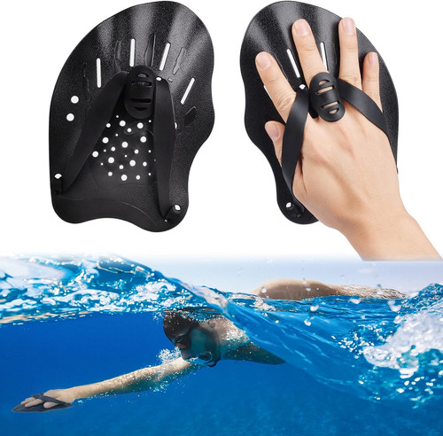 Swim paddles for hand - paddles,