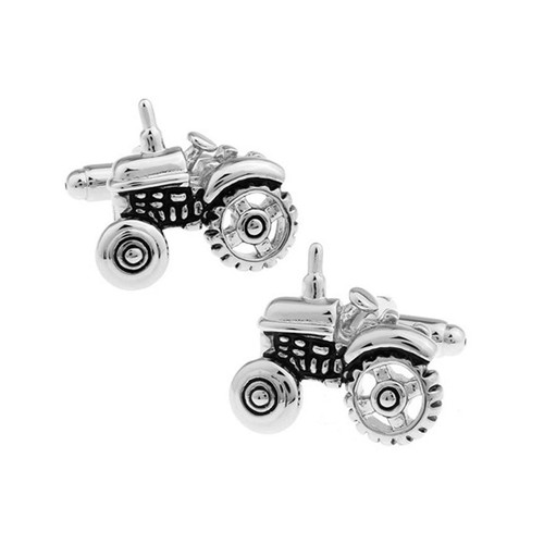 Mens fashion cuff links silver - cuff,