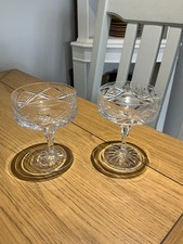 Two Tyrone Crystal Champagne