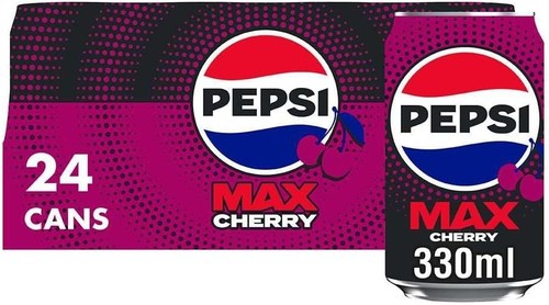Pepsi max cherry 330ml - max,