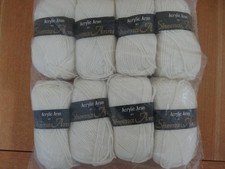1 PACK OF 8 x 50g BALLS ACRYLIC ARAN YARN BY SHEENA ANNE SHADE 2510 DYE 2255