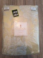 Dorma Chatsworth Lemon Jacquard Curtains 170cm X 230cm. New, Never Used, Opened.