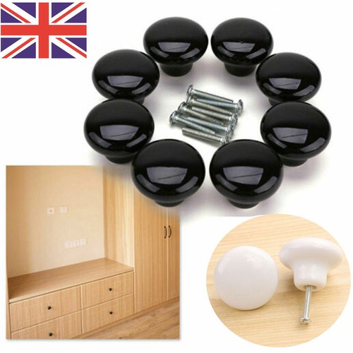 Round ceramic door knobs - door,