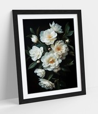BUNCH OF PRETTY WHITE FLOWERS