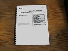 Owner manuals for sony - owner, audio