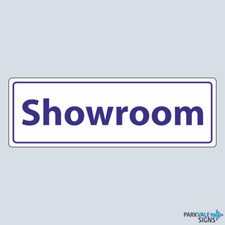 Showroom Door Sign